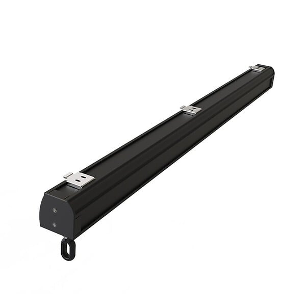 COTE STORE - Store vertical 1,4 x 2,5 m enrouleur extérieur terrasse ou balcon - Armature Anthracite mat - Toile Gris anthracite - large