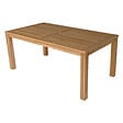 HAPPY GARDEN - Table rectangulaire 180cm en teck JAVA - vignette
