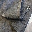 COTE STORE - Voile d'ombrage 4 x 5 x 6 m triangulaire 280g/m² - Haute densité résistante au vent - Tissu micro-aéré - Gris - vignette