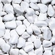RO'MA NATURE - Galet Blanc Pur 40-60 mm - Lot de 50 sacs de 20 kg (10 m²) - vignette