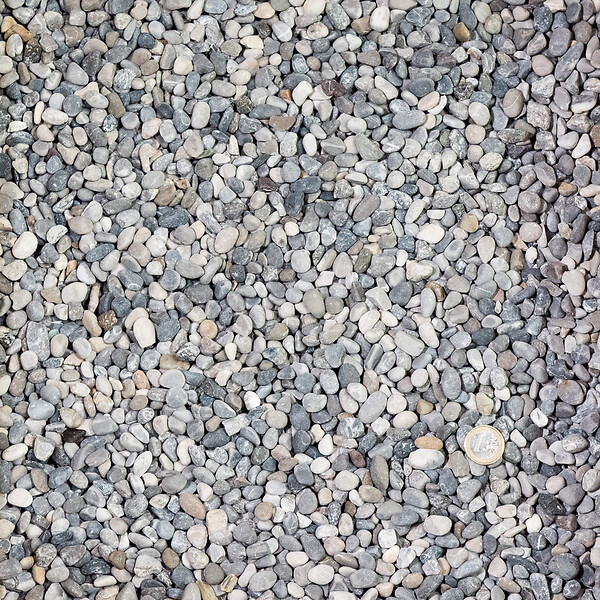 RO'MA NATURE - Galet Gris des Alpes 8-12 mm - Lot de 50 sacs de 20 kg (20 m²) - large