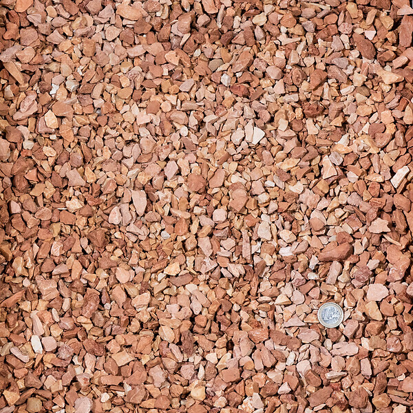 RO'MA NATURE - Gravier Mix Orange / Beige 8-12 mm - Lot de 2 big bag de 500 kg (20 m²) - large