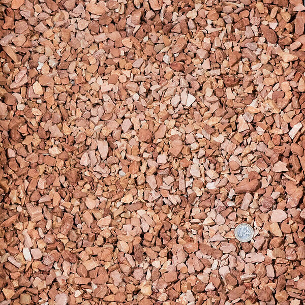 RO'MA NATURE - Gravier Mix Orange / Beige 8-12 mm - Lot de 35 sacs de 20 kg (14 m²) - large