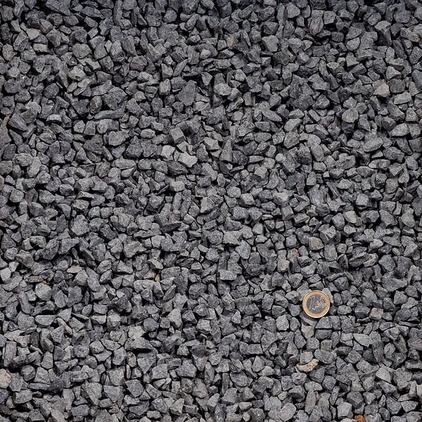 RO'MA NATURE - Gravier Basalte Noir 8-11 mm - Lot de 35 sacs de 20 kg (14 m²) - large