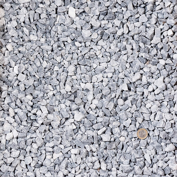 RO'MA NATURE - Gravier Marbre Bleu / Gris 8-16 mm - Lot de 2 big bag de 500 kg (20 m²) - large