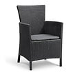 KETER - ensemble balcon résine iowa - anthracite - 12-139890 - vignette