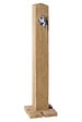 GARANTIA - Fontaine Wood en PE bois clair - vignette