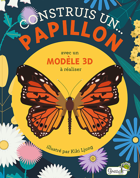 GRENOUILLE - Construis un papillon - large