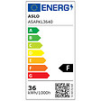 ASLO - Réglette à LED polycarbonate 36W 1225 x 160 x 50mm 4000K blanc neutre ASLO - vignette