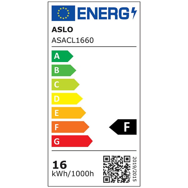ASLO - Plafonnier LED circulaire Luminor 16W  Ø200 x 45 mm 6000K Blanc froid IP54 ASLO - large