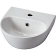 GODART - Lave mains en céramique à suspendre 35.5 cm avec trop plein - Lester - vignette