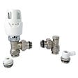 SOMATHERM FOR YOU - Kit radiateur robinet thermostatique equerre 15/21 - vignette