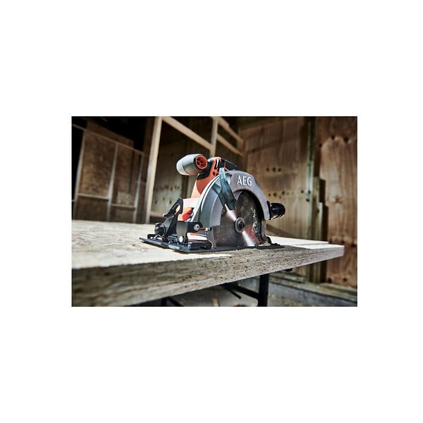 AEG - Pack AEG 18V - Scie circulaire 165mm - Batterie 4.0 Ah - Chargeur - Caisse de rangement - large