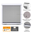 VOLET-MOUSTIQUAIRE - PACK ECO de 2 moustiquaires Enroulables ALU H170 cm x L160 cm Blanc - vignette