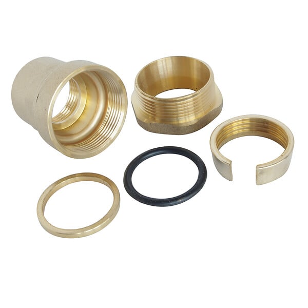 SOMATHERM FOR YOU - Raccord laiton droit SUMO pour tube PE Ø25 mm - Femelle 1 - large
