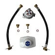 SOMATHERM FOR YOU - Ensemble détendeur gaz 1,3 Kg/h + inverseur avec lyres pour 2 bouteilles BUTANE - vignette
