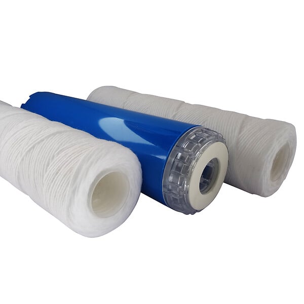 AQUAWATER - Kit Excellence - Lot de 3 cartouches (2 filtrations + 1 anticalc/corr)- 24 mois - large