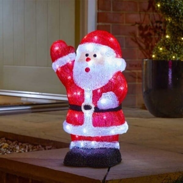 SMARTSOLAR - Pere noel ice lumineux - large