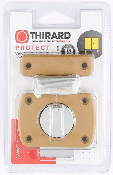 THIRARD - Verrou Automatique ALOUETTE 50 mm epoxy bronze - large