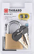 THIRARD - Cadenas REVERSO 50 mm 4 clés réversibles - vignette