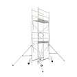 TUBESCA COMABI - Echafaudage Roulant Junior 200  2m80 Plancher (4m80 Travail) - vignette
