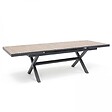 OVIALA - Table extensible 10 places en aluminium et céramique - Tivoli - vignette