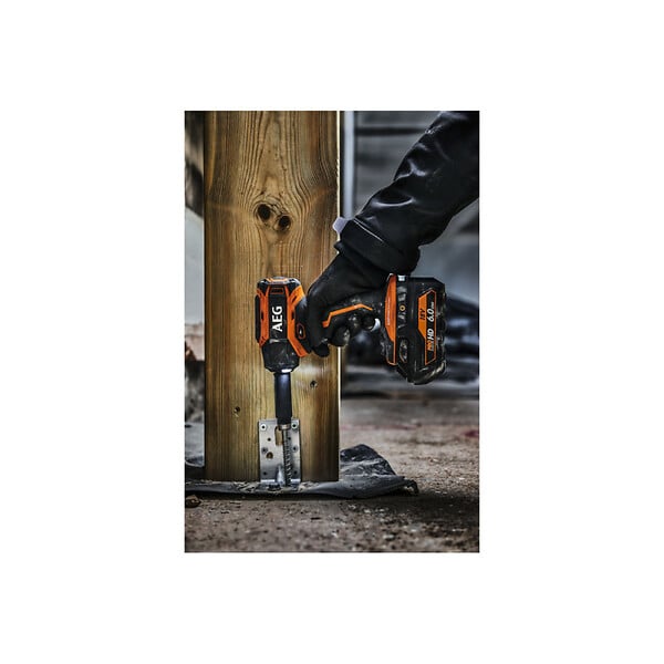 AEG - Pack AEG 18V - Boulonneuse à  chocs Brushless 300 Nm - Batterie 4.0 Ah - Chargeur - large