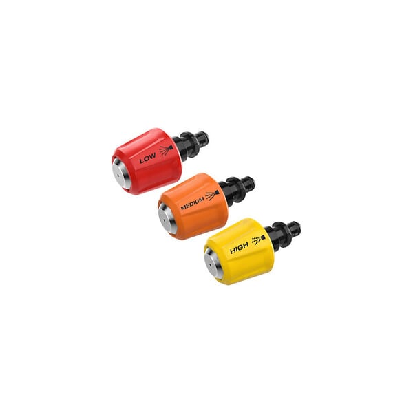 RYOBI - Lot d'accessoires pour pistolets haute pression RYOBI - Buses de brumisation EZClean - Adaptateur de bouteille 2L - Adaptateur large - RAC754 - large