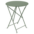 FERMOB - Table de jardin Bistro - Ronde - Acier - Cactus - 2 personnes - vignette