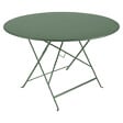 FERMOB - Table de jardin Bistro - Ronde - Acier - Cactus - 6 personnes - vignette