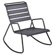 FERMOB - Rocking-chair Monceau - Carbone - 72x68x78cm - vignette