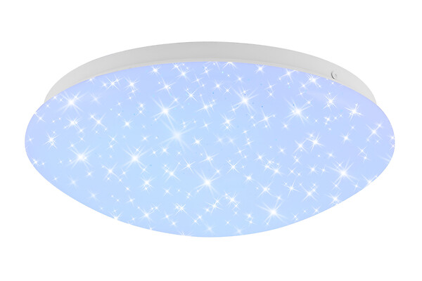 BRILONER - Plafonnier LED RGBW BRILONER Blanc 1 x platine LED-10W - large