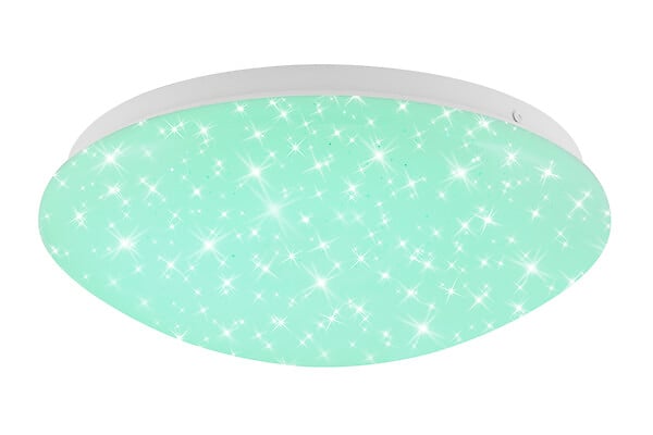 BRILONER - Plafonnier LED RGBW BRILONER Blanc 1 x platine LED-10W - large