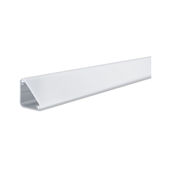 PAULMANN - Profil et diffuseur Delta aluminium 1m - large