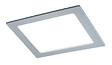 PAULMANN - Encastré Quality Panel carré LED 1x 18W 4000K 220x220mm Chrome - vignette