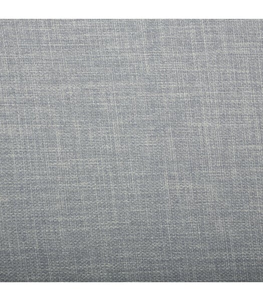 ATMOSPHERA - 2 en 1 Pouf pliant double et coffre de rangement Gris clair aspect Lin 76.6 x H 37.5 cm - large
