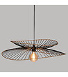 ATMOSPHERA - Luminaire Grande Suspension en Métal Noir D 69,5 cm - vignette