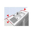 PAREXLANKO - Mastic silicone acétique PAREXLANKO 624 Silicone Sanit - Blanc - 300ml - L624BLANC300-12 - vignette