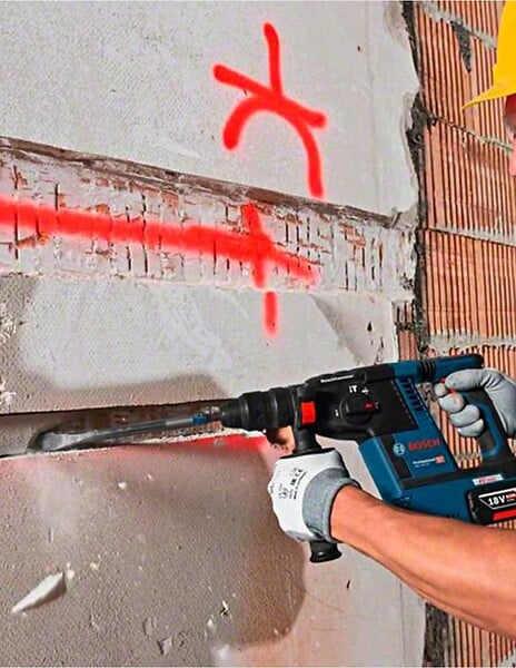 BOSCH - Perforateur BOSCH GBH 18V-26 F (Machine seule L-Boxx 136) - large