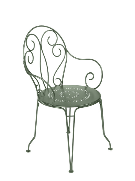 FERMOB - Fauteuil Montmartre - Rond - Acier - Cactus - 87cm - large