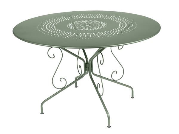FERMOB - Table de jardin Montmartre - Cactus - 6 personnes - large