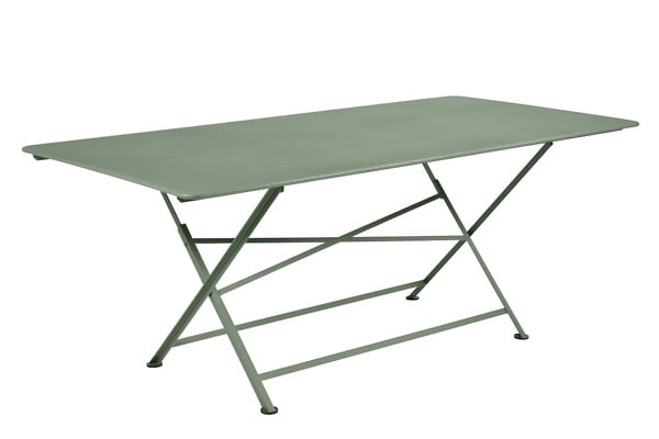 FERMOB - Table de jardin Cargo - Rectangulaire - Vert cactus - 8 personnes - large