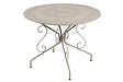 FERMOB - Table de jardin Montmartre - Acier - Muscade - 4 personnes - vignette