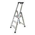 MATISERE - Escabeau pro 3 marches - Hauteur atteignable max: 2.65m - Q50/3 - vignette