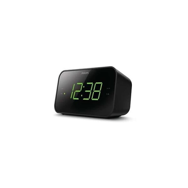 PHILIPS - PHILIPS TAR3306/12 - Radio ru00e9veil - Grand u00e9cran lisible - Tuner FM numu00e9rique 20 pru00e9su00e9lections - Double alarm - large