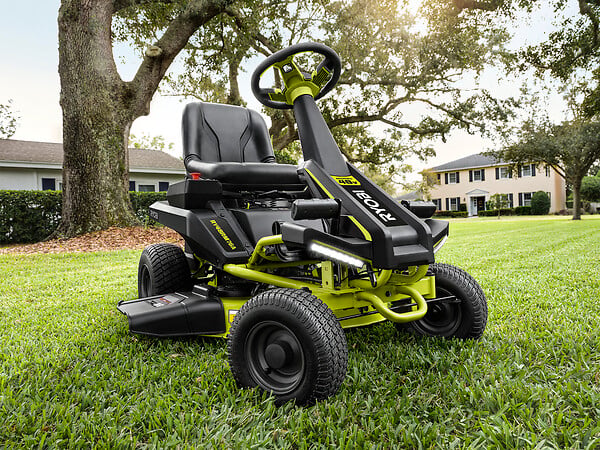 RYOBI - Tondeuse autoportée à batterie RY4876A - 48V - large