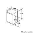 SIEMENS - congélateur intégrable à  pantographe 96 l - gi21vade0 - vignette
