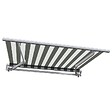COTE STORE - Store banne manuel 3,6 x 3 m Monobloc pour terrasse - Blanc gris - vignette