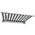 COTE STORE - Store banne manuel 2,5 x 2 m Monobloc pour terrasse - Blanc gris - vignette