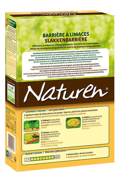 NATUREN - Barrière à limaces Naturen - 2,5kg - large